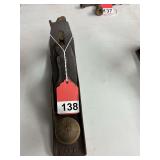 1 - 13-1/2 inch Bailey plane, good condition vintage