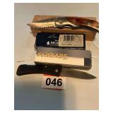 Schrade Lockback SH3 single blade knife new