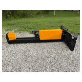 Skid Steer Horizontal Log Splitter - [Skid Steer Attachments]
