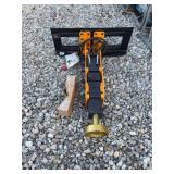 Skid Steer Post Driver D680 - [Skid Steer Attachments]