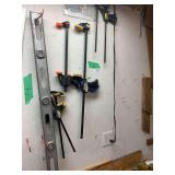 Quick-Grip Clamps and 42-Inch Level