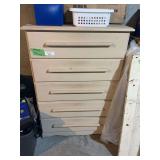 Five-Drawer Bedroom Dresser, 44 x 30 x 14 Inches