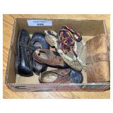 Assorted Footwear and Leather Case Collection