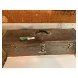 Craftsman Metal Tool Box with Assorted Hand Tools