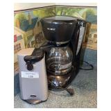 Mr. Coffee 12-Cup Programmable Coffee Maker and Oster Electric Can Opener