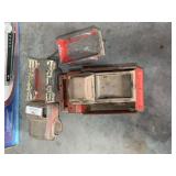 Pressed Steel Toy Trucks and Trailer