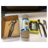 Assorted Tools with Pro-4 Tactical LED Work Light and Grip Liner
