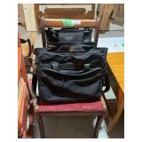 Chair and a Duluth Trading Co. Utility Bag