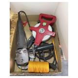 Sears Craftsman Industrial Angle Grinder and Pittsburgh Tape Measure Set