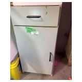 Single Drawer and Door Storage Cabinet 33 x 16 x 18 Inches