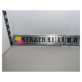 Mayrath Dodge City, Kansas Decals, Set of 8