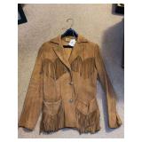 Patio Fashions by Craftwear Suede Fringe Jacket