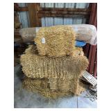 Erosion Tech Straw Blanket Roll and 4 Straw Bales