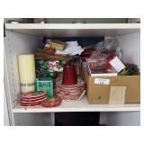 Assorted Holiday Decor and Household Items