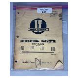 I&T Shop Service International Harvester Shop Manual IH-32