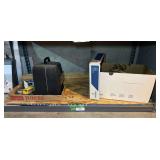 Bell & Howell Lumina 1.2 Projector & Hanging Stained Glass Style Lamp