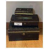 Metal Lock Boxes with Keys