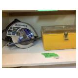 Craftsman 7-1/4 Inch Circular Saw and Arrow Staple Gun with Case