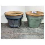Glazed Ceramic Planters