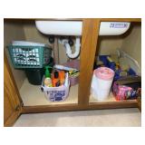 Household Cleaning Supplies and Storage Organizers