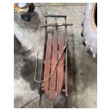Flexible Flyer Wood and Metal Sled