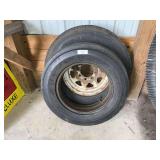 Assorted Tires and Rim, 7.50-16 and 6.00-16