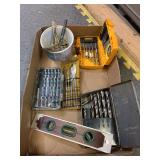 Drill Bit Sets and Level Tooling Collection