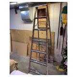 6-Foot Wooden Step Ladder