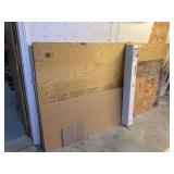 Plywood and Shuttercover Trim to Fit Wholehouse Attic Fan Cover