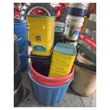 Plastic Storage Buckets and Containers