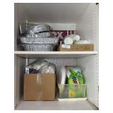Assorted Disposable Kitchen and Catering Supplies