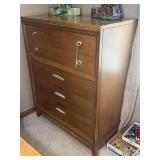 Five-Drawer Wooden Chest of Drawers