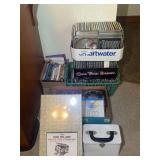 Assortment of Media Including Vinyl Records, CDs, and DVDs