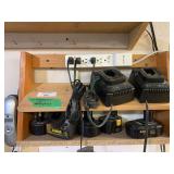 DeWalt Power Tool Battery Chargers and Battery Packs