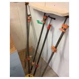 Pipe Clamps, Set of 5