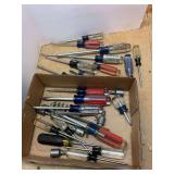 Hand Tool Collection Including Craftsman Screwdrivers
