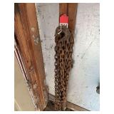 2 log chains ¼ inch x 12 foot