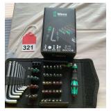 New WERA set of Allens, and bits for 52 pieces made in Germany