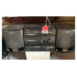 Sony small boom box, works