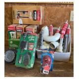 9 Fluid master Pro series, 2 total stool repair kits, Korky’s, Latex calk +++