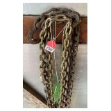 2 log chains x 20 foot, both 5/16