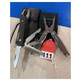 Leatherman Sidekick & sheath with Pocket Mechanic multitool