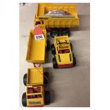 Digger Dan Lot 3: Monster truck Work Truck Dump Truck & Dump Truck