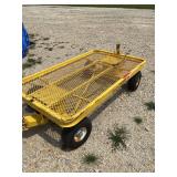 3 ft. x 6 ft. Utility trailer. Hauling capacity of 4000 lbs. Will interlock with other Trailers- Manufactured by PEREGRINE, this is heavy duty and great condition