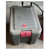 1 Rubbermaid Action packer – Large