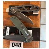 2 real nice new Gerber folders