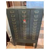 Steel Master 30 Drawer Gray metal cabinet