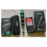 New WERA extendable screwdriver- 7 pc. Set- Made in Germany