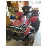 2000 Polaris 335 Sportsman – 4WD – with cooler, seeder, Carburetor tune up Kit. Carburetor tools.
