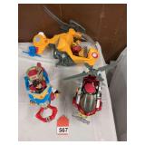 Rescue Heroes  -  Lot 4:  Flying